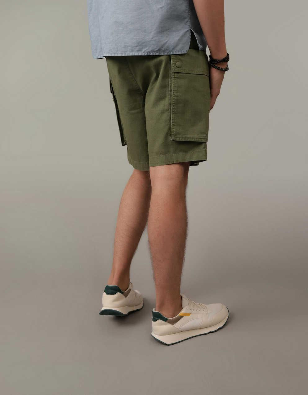 Flex Cotton-Blend Cargo Short