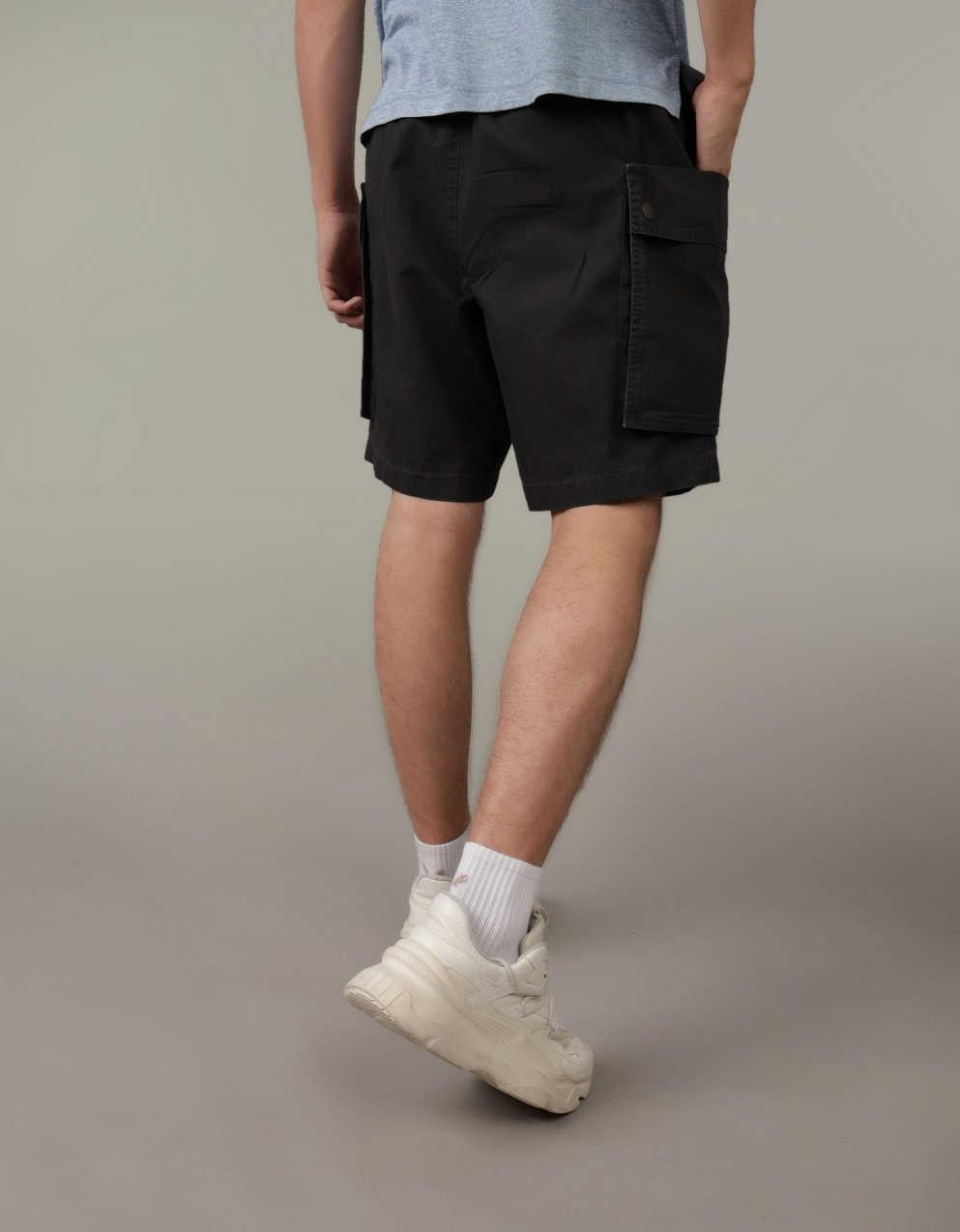 Flex Cotton-Blend Cargo Short