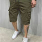 Flap Pockets Drawstring Cargo Shorts