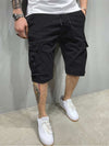 Flap Pockets Drawstring Cargo Shorts