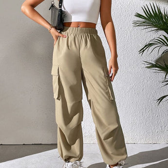 Flap Pocket Side Cargo Trousers