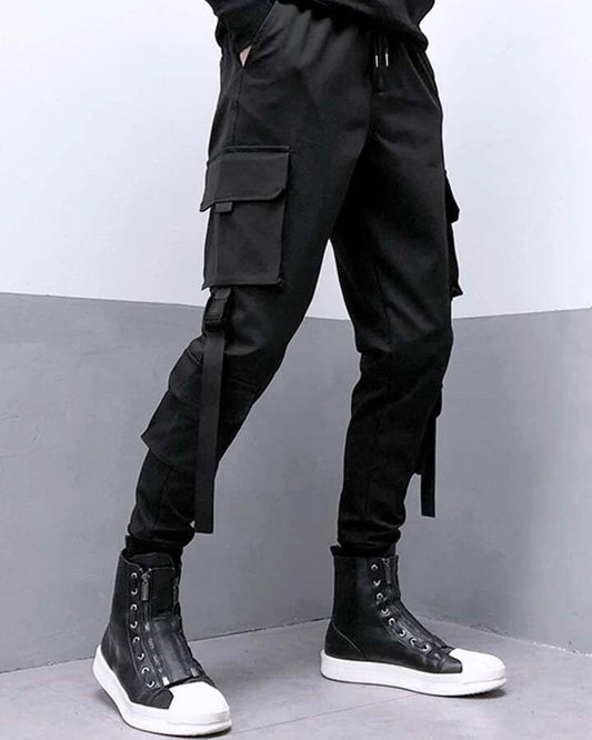 ICON Gorpcore Contrast Piping Flap Trousers