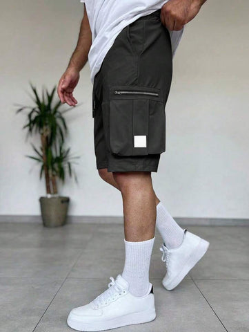 Men's Drawstring Waist Casual Shorts