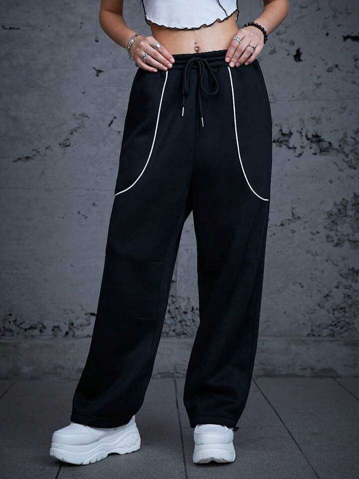 Casual Cotton Pants Regular Wear