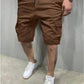 Flap Pockets Drawstring Cargo Shorts