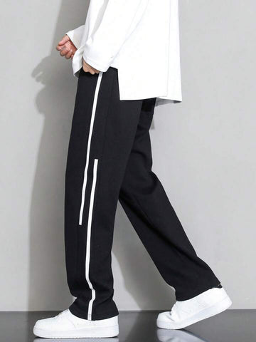 Contrast tape pant