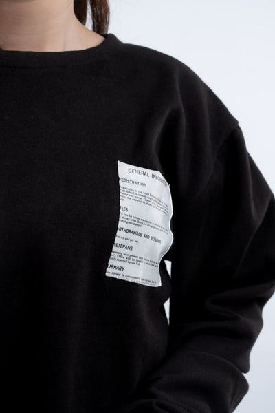 Black Patchwork Co-Ord Set