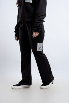 Black Patchwork Co-Ord Set