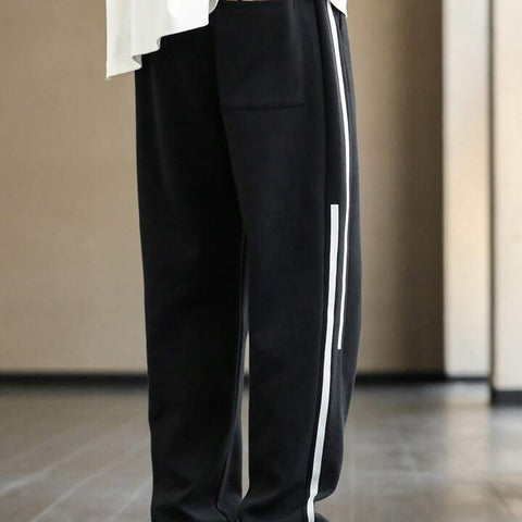 Contrast tape pant