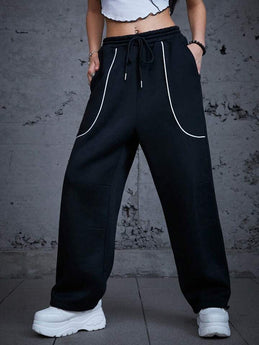 Casual Cotton Pants Regular Wear