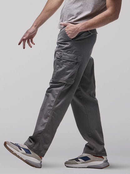 Relaxed Fit Cargo Twill Pant