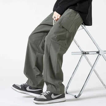 Casual Straight Cargo Pants